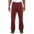 Nike Tech Fleece Open Hem Pants - Nike Black/Maroon