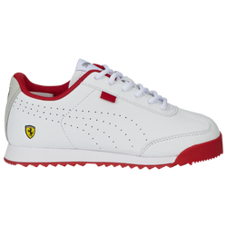 Boys' Preschool - PUMA Ferrari Roma Via Perf - Puma White/Puma White