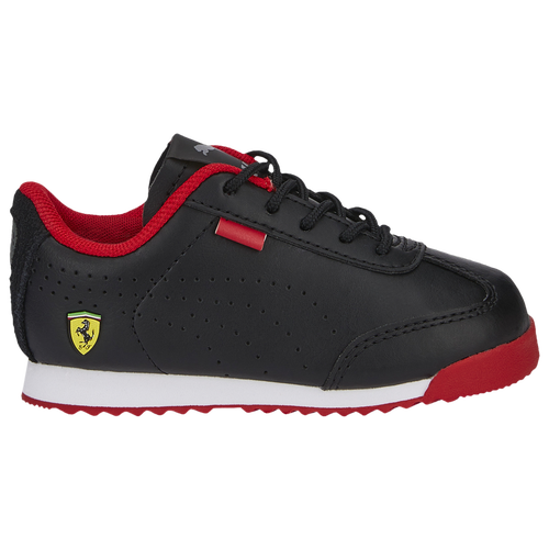 

PUMA Boys PUMA Ferrari Roma Via Perf - Boys' Toddler Running Shoes Puma White/Puma Black Size 4.0