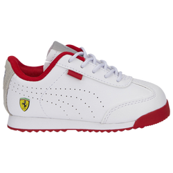 Boys' Toddler - PUMA Ferrari Roma Via Perf - Puma White/Puma White
