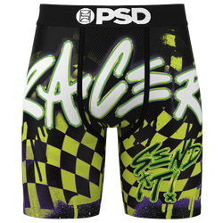 Men's - PSD Neon Racer Fitti Brothers Underwear - Black/Volt