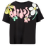 adidas Floral Print T-Shirt - Girls' Grade School Black/Multi