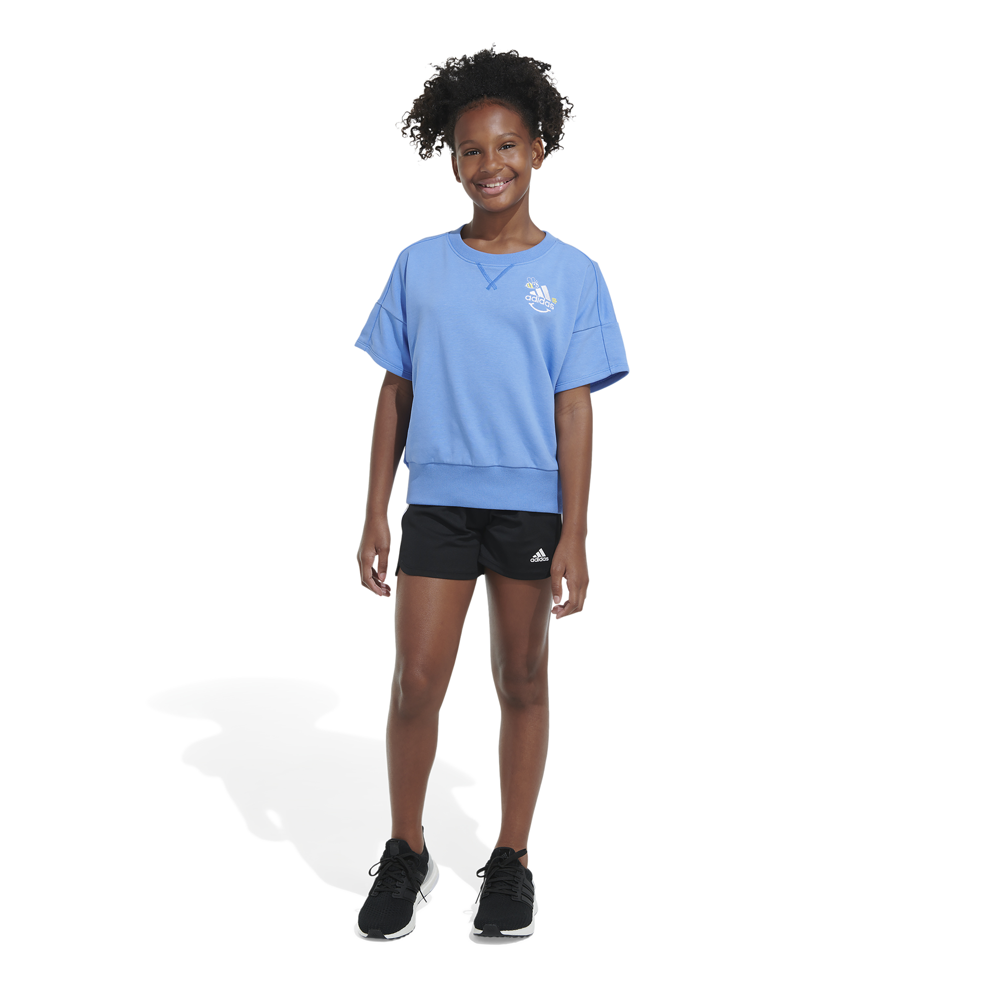 Adidas t clearance shirt for girls