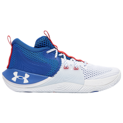 Men's - Under Armour Embiid One - White/Royal/White