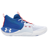 Men's - Under Armour Embiid One - White/Royal/White