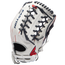 Easton Pro Signature 12.75" Fastpitch Outfielder Glove - Adult White/Navy/Red