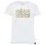 adidas Stack Logo T-Shirt - Girls' Grade School White/Pink