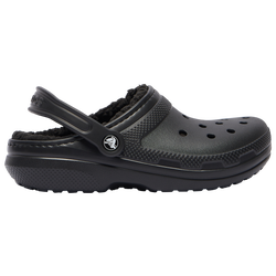 Men's - Crocs Classic Lined Clogs - Black/Black