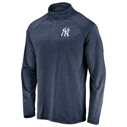 

Fanatics Mens New York Yankees Fanatics Yankees Iconic Primary Logo 1/4 Zip Pullover - Mens Navy Size XL