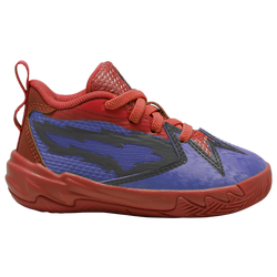Boys' Toddler - PUMA Scoot Zeros Pred - All Time Red/Dark Amethyst