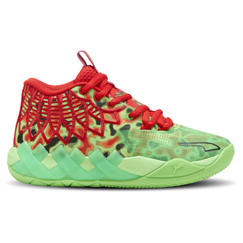 BOYS - PUMA MB.01 Thermal - Green/Red