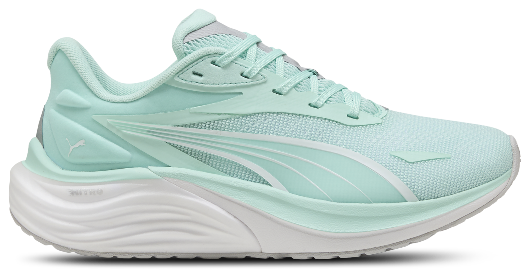 ◆PUMA◆ Electrify Nitro 4 Women's PUMA WhiteFeather Gray 31 Puma Electrify Nitro 4 WMNS White / Gray - Apr 2025