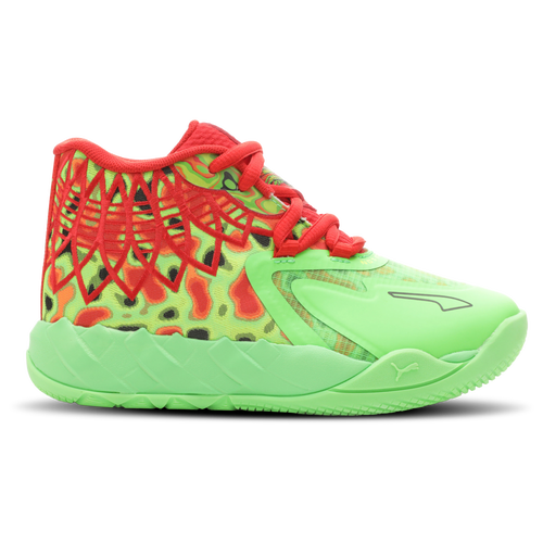 

PUMA Boys PUMA MB.01 Thermal - Boys' Preschool Shoes Red/Lime Squeeze/Fluro Green Pes Size 03.0