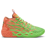 Fluro Green Pes/Bright Aqua/Orange