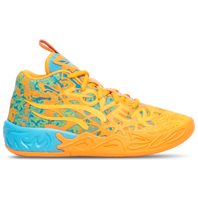 Preschool PUMA MB.04 Graffiti - BLUE/ORANGE