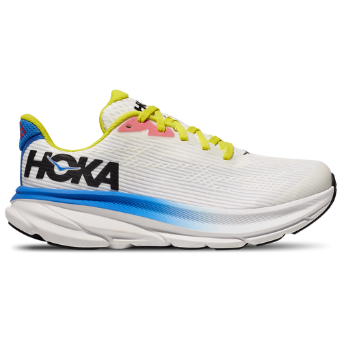 

HOKA Clifton 9 - Boys' Grade School Blanc De Blanc/Virtual Blue Size 07.0