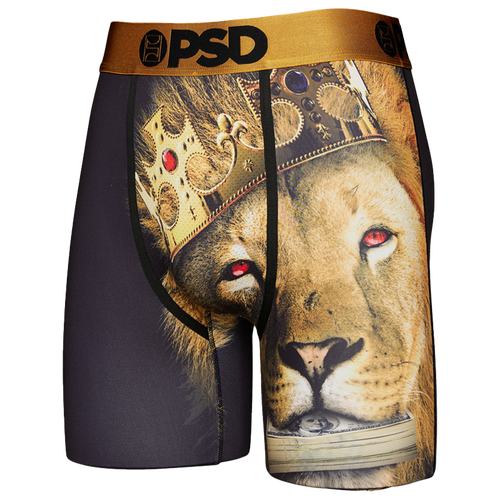 

PSD Mens PSD Jungle King Underwear - Mens Black/Tan Size XXL
