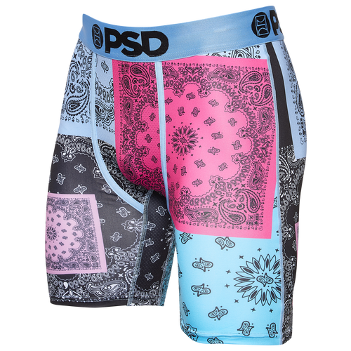 

PSD Mens PSD Patch Work Underwear - Mens Multi Color/Multi Color Size XXL