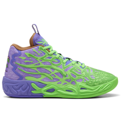 Fluro Green Pes/Red/Dark Amethyst