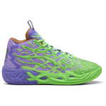 Fluro Green Pes/Red/Dark Amethyst