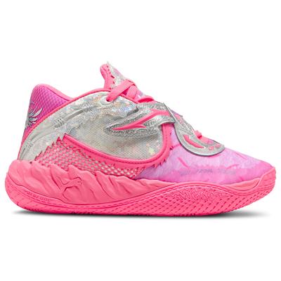 PUMA Grade School MB.05 World Tour - PINK/SILVER
