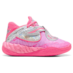 Boys' Preschool - PUMA MB.05 World Tour - Pink/Silver