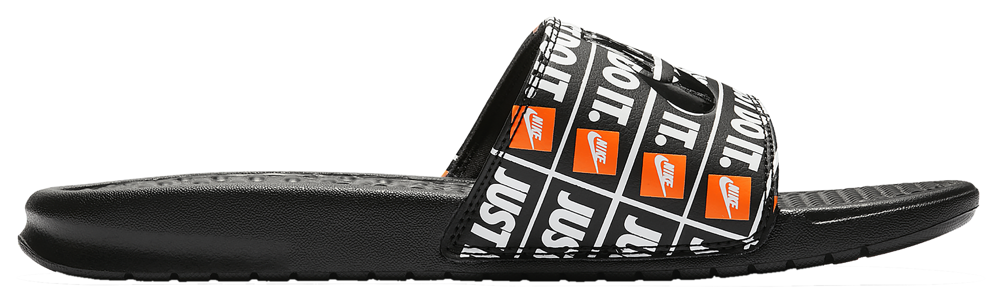 nike benassi slides mens black