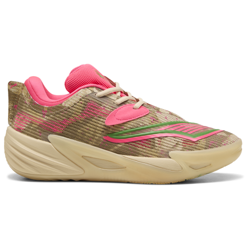 MENS - PUMA All-Pro NITRO - Sand Dune/Pure Pink Green Fruit