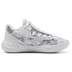 Boys' Grade School - PUMA Mb.05 Lo Team - White/Gray Echo