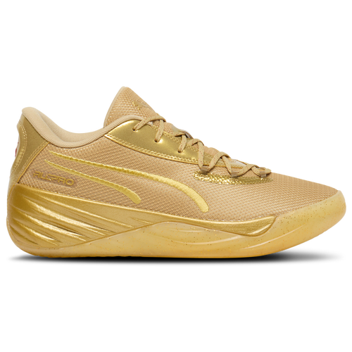 Men's - PUMA All Pro Nitro TH PE - Gold/Red