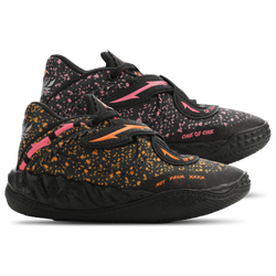Boys' Preschool - PUMA MB.05 Shadows - Black/Pink/Orange
