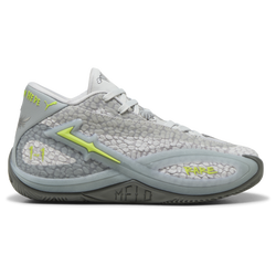 Boys' Grade School - PUMA MB.06 - Cool Mid Gray/Lime Smash
