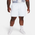 Nike Club Flow Shorts  - Men's White/Pure Platinum