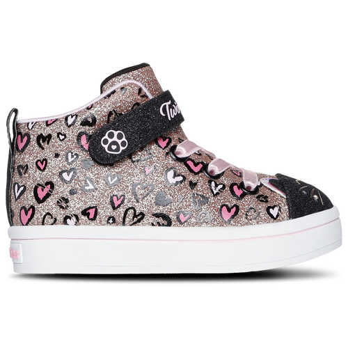 Skechers Girls   Twi-lites 2.0 In Black/rose Gold