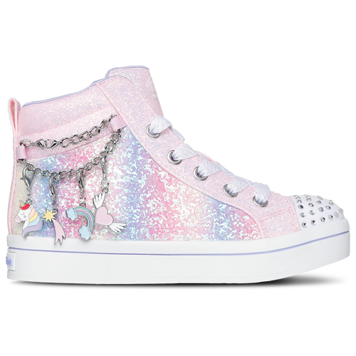 Skechers Girls Preschool   Twi-lites In Light Pink/multi