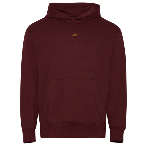 New Balance Mens  Athletics 90s Pullover In Burgundy/gold