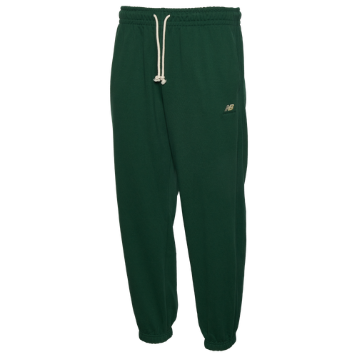 

New Balance Mens New Balance Athletics 90s Sweatpants - Mens Green/Gold Size XL