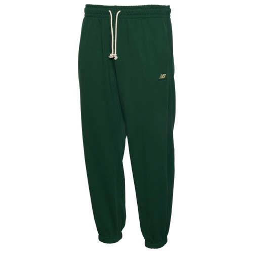 

New Balance Mens New Balance Athletics 90s Sweatpants - Mens Green/Gold Size M