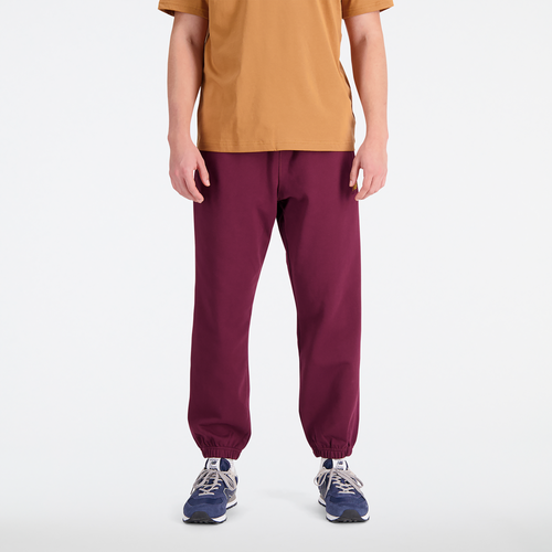 

New Balance Mens New Balance Athletics 90s Sweatpants - Mens Burgundy/Gold Size XL