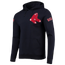 Pro Standard Red Sox Logo Pullover Hoodie - Men's Navy