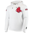 Pro Standard Red Sox Logo Pullover Hoodie - Men's White