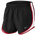 Nike Dri-FIT 3.5" Tempo Shorts - Women's Black/White/Sport Red