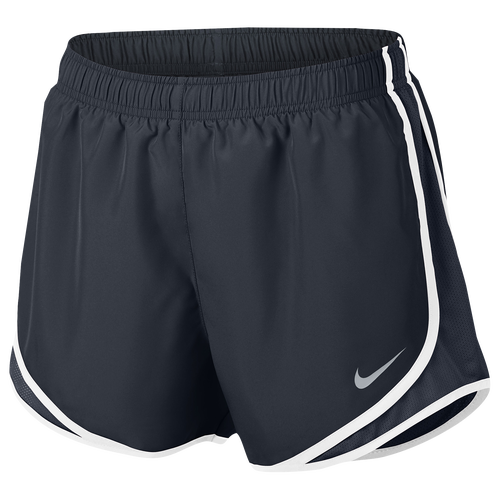 

Nike Womens Nike Dri-FIT 3.5" Tempo Shorts - Womens Dark Obsidian/Dark Obsidian/Wolf Grey Size XS