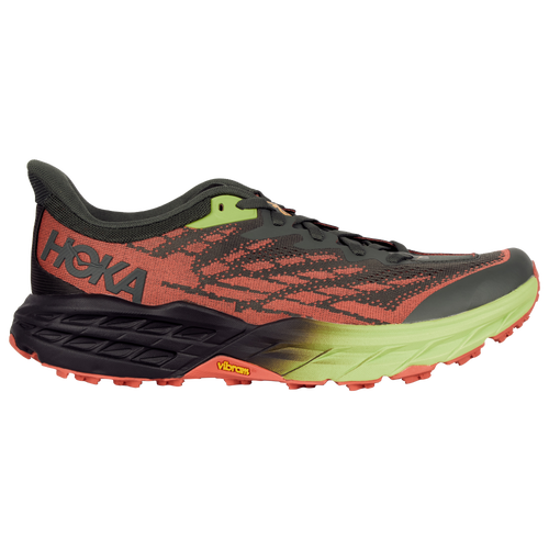 Shop Hoka Mens  Speedgoat 5 In Thyme/fiesta