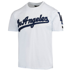Men's - Pro Standard Dodgers Logo T-Shirt - White/White