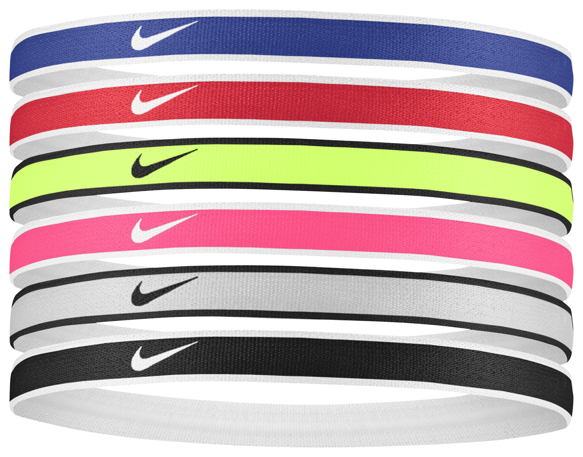 Nike Swoosh Sport Headbands 6 Pack