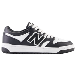 Boys' Grade School - New Balance 480  - Black/White