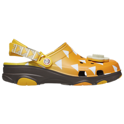 Boys' Grade School - Crocs Demon Slayer All Terrain Clogs - Brown/Orange