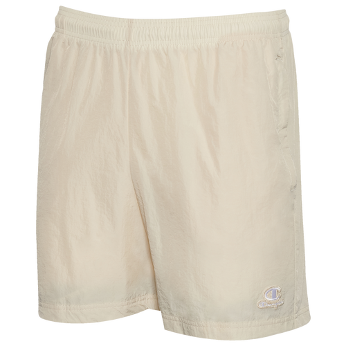 

Champion 6" Nylon Shorts - Mens Fresh Skin/White Size M