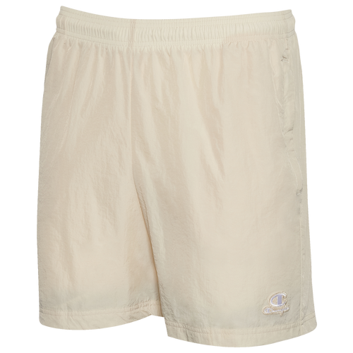 

Champion 6" Nylon Shorts - Mens Fresh Skin/White Size S